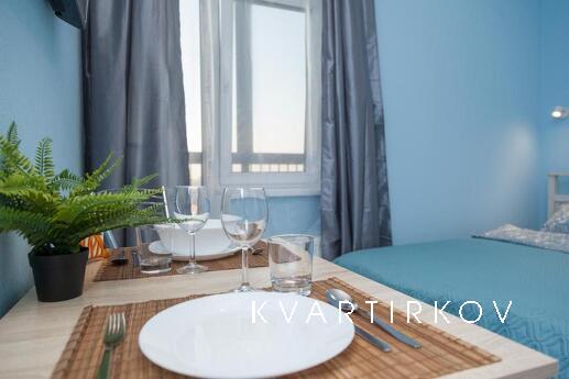 Stylish apartment near metro Bibirevo, Moscow - apartment by the day