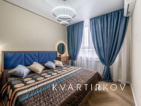 Сдаётся современная однокомнатная квартира в районе с развит