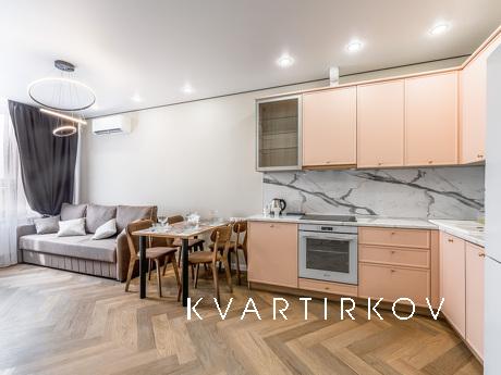 Стильная однокомнатная квартира, Красногорск - квартира посуточно