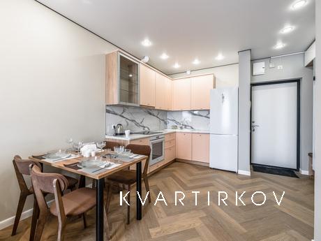 Стильная однокомнатная квартира, Красногорск - квартира посуточно
