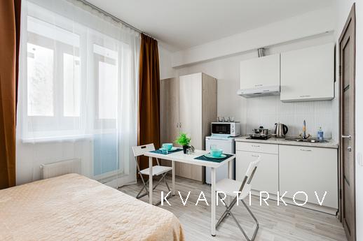 Cozy studio in a new building business c, Moscow - apartment by the day