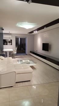 The apartment is located on the beautiful Gorky Street. In w