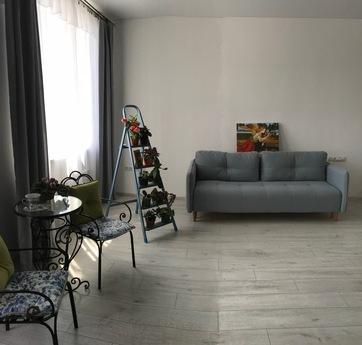 The apartment with a fresh renovation and stylish interior (