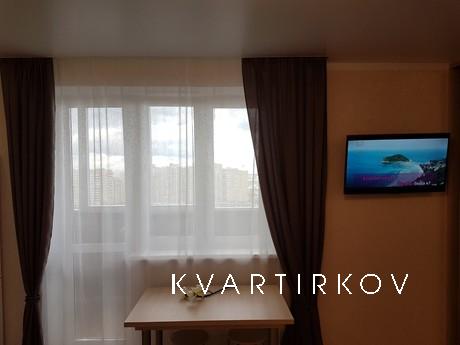 For rent studio apartment in a new build, Tyumen - apartment by the day