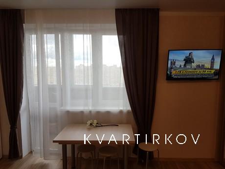 For rent studio apartment in a new build, Tyumen - apartment by the day