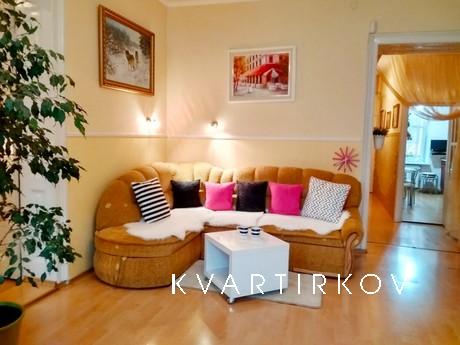 The apartment is located in the historical part of Lviv on L