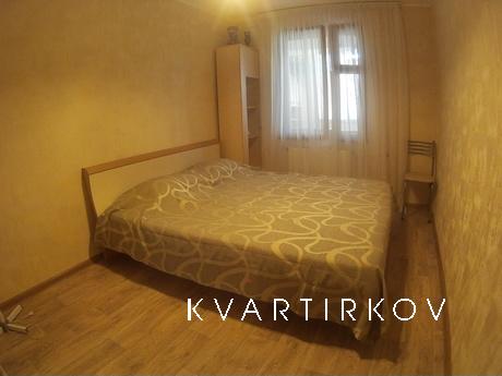 Cozy 2-room apartment with a loggia in a quiet area of Sudak