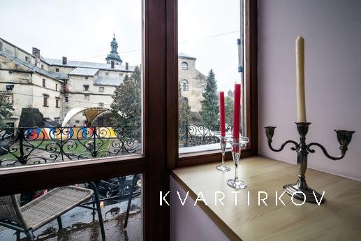 These two bedroom apartments are located in the city center,