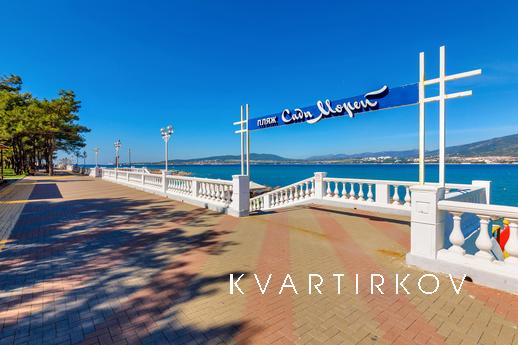 Делюкс апартаменты на берегу моря c басс, Геленджик - квартира посуточно