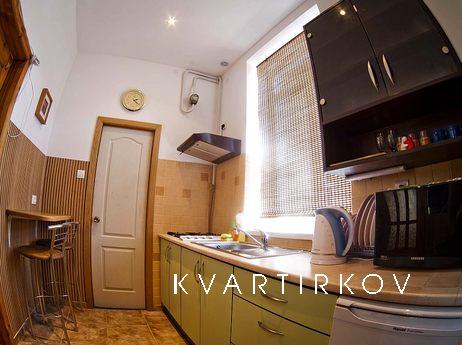 1 bedroom apartment in the central part, Lviv - apartment by the day