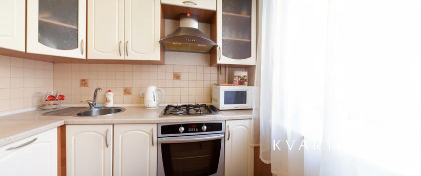 Cozy apartment in downtown Kiev for rent, Kyiv - apartment by the day