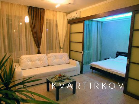 One-bedroom studio apartment in downtown Kiev, near the Inde