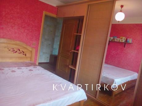 A 2-bedroom apartment for rent on Rusanovka, a 15-minute wal