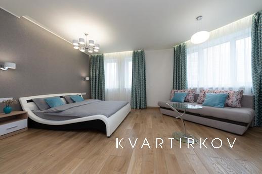 VIP apartment, Left Bank IEC new buildin, Kyiv - apartment by the day