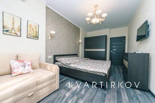Stylish 1-bedroom apartment near the metro Poznyaki, st. Ann
