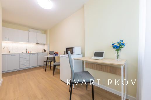 Vidova one-room apartment on Okruzhny, Kyiv - apartment by the day