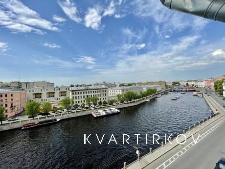 Apartment overlooking the Fontanka River, Санкт-Петербург - квартира подобово