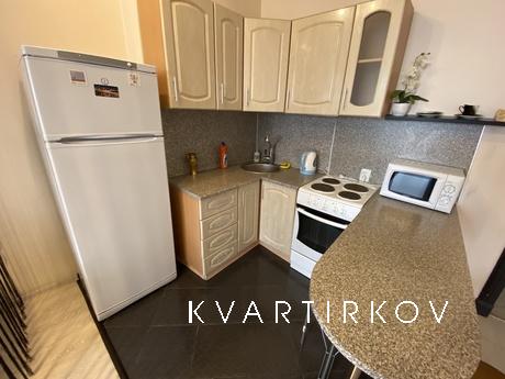 1-room studio apartment near Kholodnaya Gora metro station, 