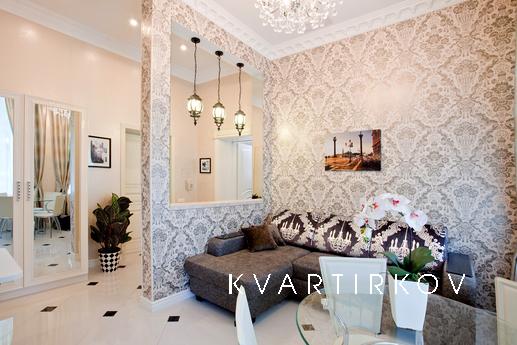 New two-bedroom apartments in the heart of Odessa, consistin