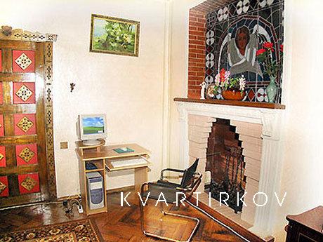 Khreshchatyk, 2 bedrooms + living room, Kyiv - apartment by the day