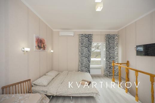 2-level, 2-room apartment for rent, at 80 Ekaterinenskaya st