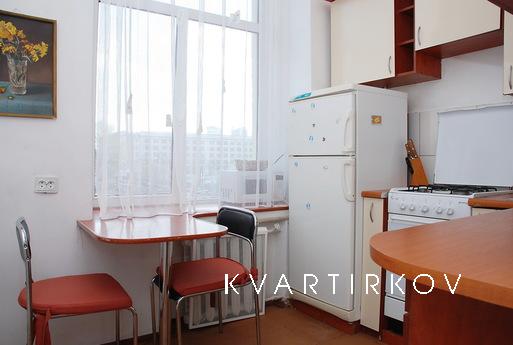 One bedroom apartment in the city center, Kyiv - apartment by the day