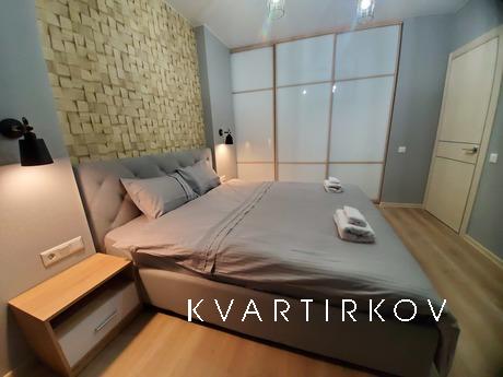 Новая квартира люкс м. Берестейская, Киев - квартира посуточно