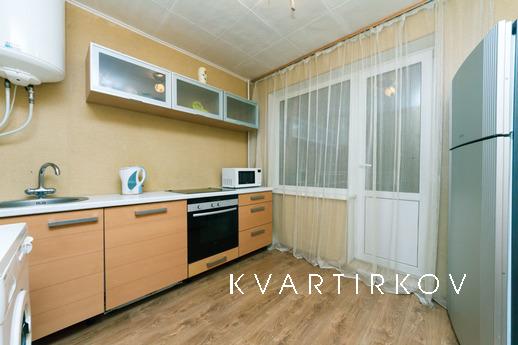 Well-kept, clean apartment near metro st, Kyiv - apartment by the day
