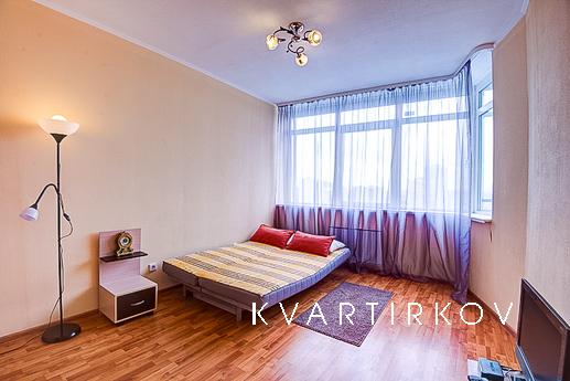 Bedroom with excellent repair., Yekaterinburg - apartment by the day