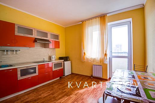 Bedroom with excellent repair., Yekaterinburg - apartment by the day
