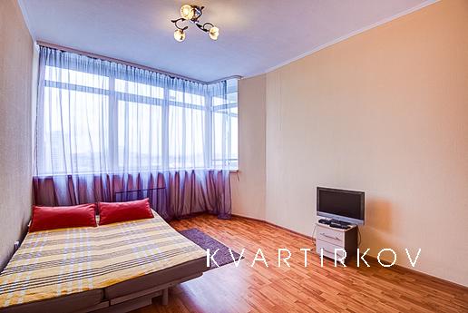 Bedroom with excellent repair., Yekaterinburg - apartment by the day