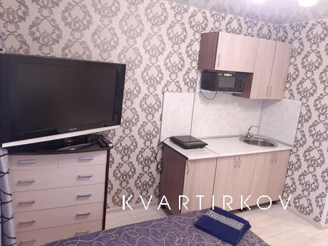 Современная квартира студия с евроремонтом, оборудована всем