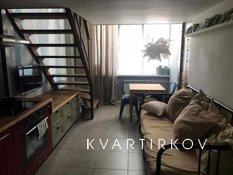 Photos are real! 2-level studio with designer renovation in 