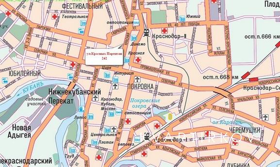 Подобово 2 кім. квартира в Краснодарі, Краснодар - квартира подобово