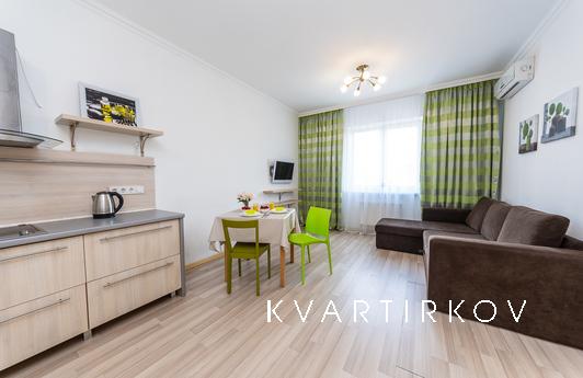 Spacious and bright euro-suite with a large sofa bed and a l