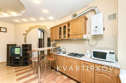 Comfortable two-bedroom apartment near, Kyiv - apartment by the day
