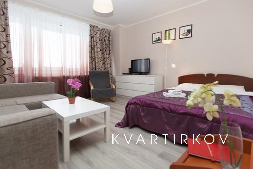 Modern 1-bedroom apartment (095), Москва - квартира подобово