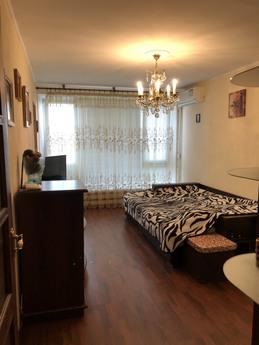 1 bedroom apartment on Rusanovka after the major euro-repair