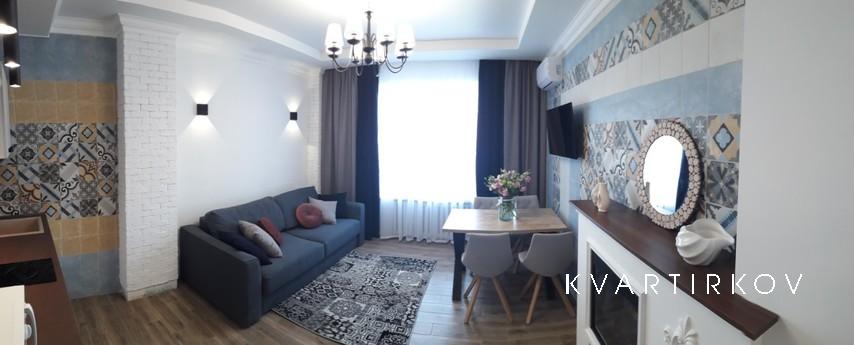 Luxury new apartment at Gorky Park, on a quiet Mironositskay