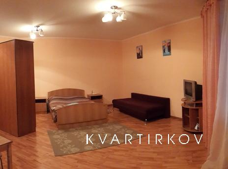 In the new house, a cozy one-bedroom studio apartment. For s