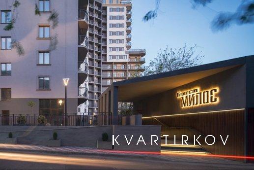 apartment with a new renovation, furniture and appliances. T