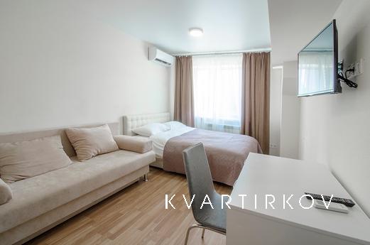 A modern studio in the new house near the metro station Bere