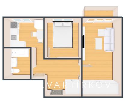 Сав2, Стильна квартіра.Савеловкая, Москва - квартира подобово