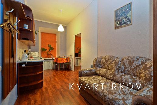 Apartment after quality repairs with elements of the euro. A