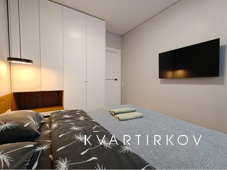 Стильна 2к квартира біля Рахманова, Дніпро (Дніпропетровськ) - квартира подобово