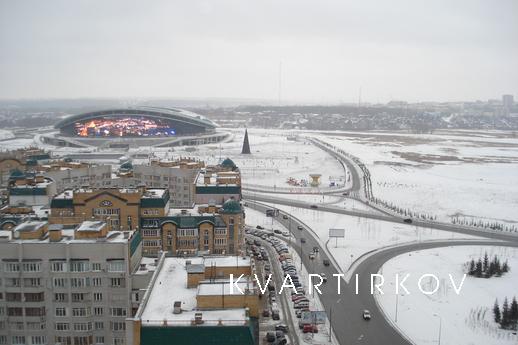Возле Казань Арены, Аквапарк в шаговой д, Казань - квартира посуточно