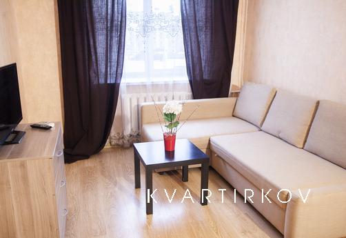 Delight on Taganka - bedroom, living room and kitchen - WiFi