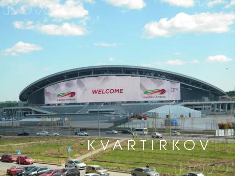 1 комнатная рядом Казан-Арена,Ривьера, Казань - квартира посуточно