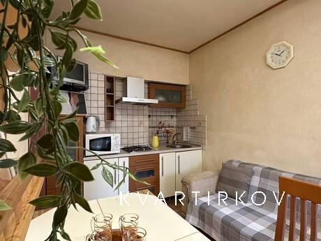 Cozy 2-room suite on Metallurgov, Zaporizhzhia - apartment by the day