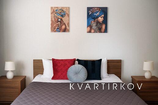 Стильный 2-ком. Люкс на Металлургов, Запорожье - квартира посуточно